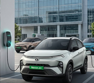 ai generated original image Tata nexon ev 2026