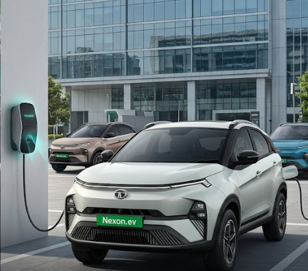 ai generated original image Tata nexon ev 2026